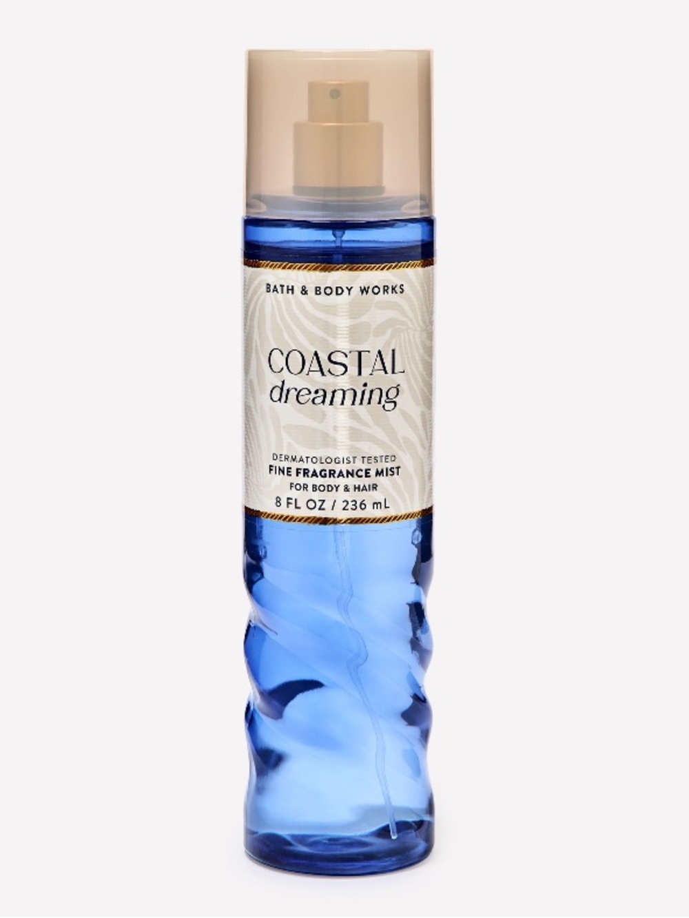 1) - “COASTAL DREAMING” Fine Fragrance Mist, by B&BW, 8 fl oz / 236 mL, NWT